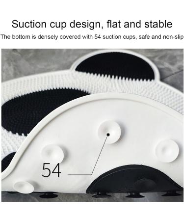 Foot Scrubber Shower Foot Scrubber Mat Non Slip Shower Foot Scrubber Suction Cup Design Shower Foot Scrubber Mat and Foot Massager Anti Skid Mat Foot Cleaner for Shower Cleaning Relaxing and Massage - Buy Online on GoSupps.com