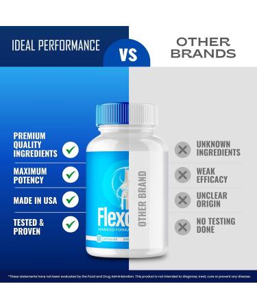 Flexopril Ultra Joint Support Capsules Official Flexopril Supplement Pills All-Natural Formula to Fortify Bones and Bolster Flexibility - Maximum Strength FlexoprilUltra Pills Reviews (2 Pack) - Buy Online on GoSupps.com
