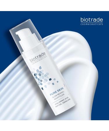 Biotrade Bulgaria Pure Skin Glow Revival Night Fluid 50 ml with hyaluronic acid peptides squalan niacinamide - Buy Online on GoSupps.com