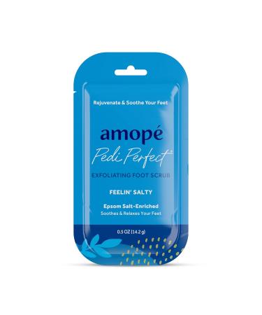 Amop Pampering Kit - Charcoal Tea Tree & Epsom Salt Foot Scrubs Invigorating Soak & Rejuvenator - Luxury Gift Set for Tired Legs & Feet - International Shipping Available - Buy Online on GoSupps.com