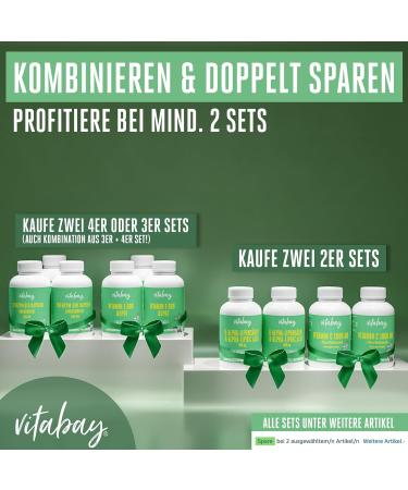 Vitabay Turmeric Capsules 500mg - High Dose Vegan Curcumin with Pepper (270 Capsules 3 Pack) - Best Turmeric Extract for Health Benefits - Buy Online on GoSupps.com