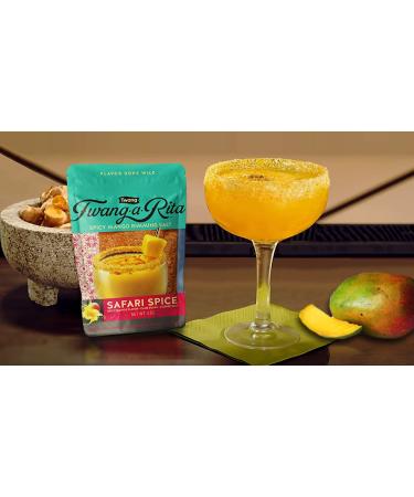 Twang-A-Rita Cocktail Rimming Salt Blend Savory Variety - 4oz Pouch Set (Chile Lime, Grapefruit, Mango) - Pack of 3 - Buy Online on GoSupps.com