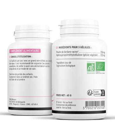 Burdock Bio - 250 mg - 200 vegetable capsules - Buy Online on GoSupps.com