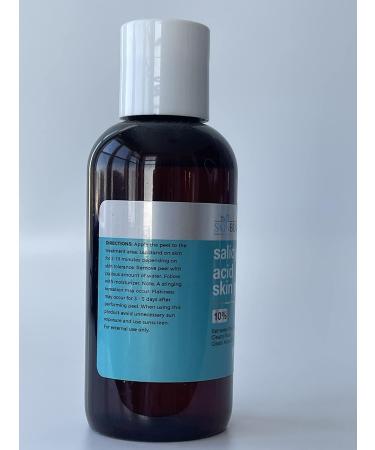 Salicylic Acid 10% Chemical Peel - BHA for Rosacea Acne Oily Skin & Blackheads (4 oz - Buy Online on GoSupps.com