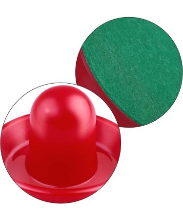 URATOT Air Hockey Pushers and Pucks Set - Replacement Accessories for Game Tables (4 Pushers, 8 Red Pucks, 8 Green Pads) - Red, Green, Royal Blue, Black - Buy Online on GoSupps.com