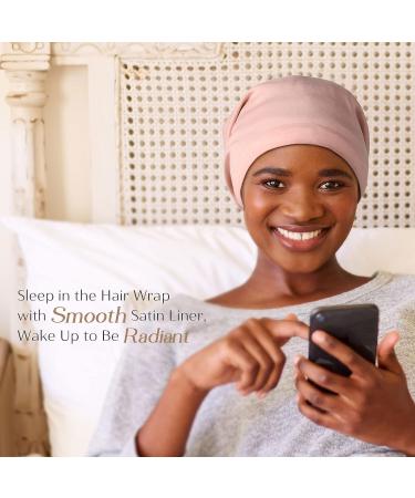 Satin Lined Slouchy Beanie Sleep Cap | Olive Green Satin Bonnet for Curly Hair - Buy Online on GoSupps.com