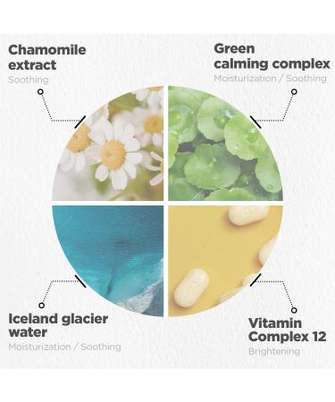 Relief Chamomile Gel Toner - Soothing & Cooling Moisturizer for Sensitive Skin | Hypoallergenic Refreshing Formula - 6.76 fl. oz - Buy Online on GoSupps.com