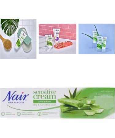 Nair Sensitive Hair Removal Cream 80ml - Gentle Hair Removal Solution - Buy Online on GoSupps.com
