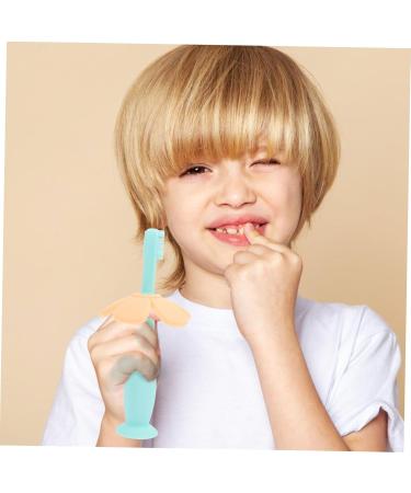 Gatuida 3-Pack Silicone Toothbrushes for Children | Insulated Baby Dental Care & Training Toothbrushes - Buy Online on GoSupps.com