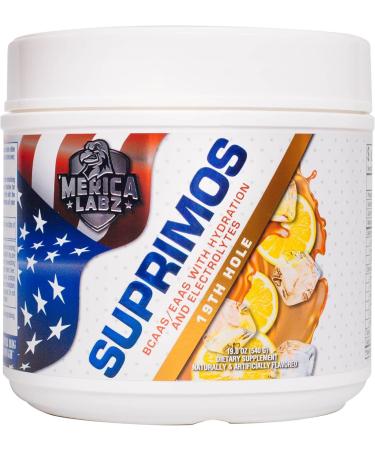 'Merica Labz Suprimos BCAA/EAA Supplement with Eletrolytes for Maximum Performance and Endurance 30 Servings (19th Hole)