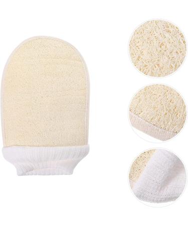 Organic Luffa Gloves for Peeling & Exfoliating | Eco-Friendly Bath & Shower Gifts for Women - Buy Online on GoSupps.com