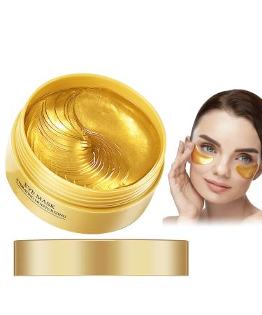 WYBLZPXZ Under Eye Mask 60 pcs  Gold Under Eye Patches for Dark Circles & Puffiness Reduce Under Eye Bags and Smooth Wrinkles Under Eye Patches Skin Care for Women and Man - Buy Online on GoSupps.com