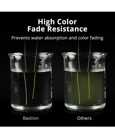Calamus Bastion Braided Fishing Line 50LB Grass Green - 600 Yards | Abrasion Resistant, Thin Diameter Superline | Zero Stretch, 4 Strand MultiTuf Fiber Braid - Buy Online on GoSupps.com