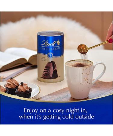 Lindt Hot Chocolate Gift Set - Perfect Christmas Gift for Men and Women | Rich and Creamy 300g Hot Chocolate Mix - Buy Online on GoSupps.com