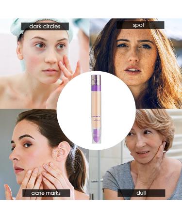 Concealer Stick Blemish Corrector 4-in-1 Full Coverage Waterproof Long-Lasting Concealer | Radiant Brightening Moisturizing CC Cream Cosmetic 7.5 ml for Women - Buy Online on GoSupps.com