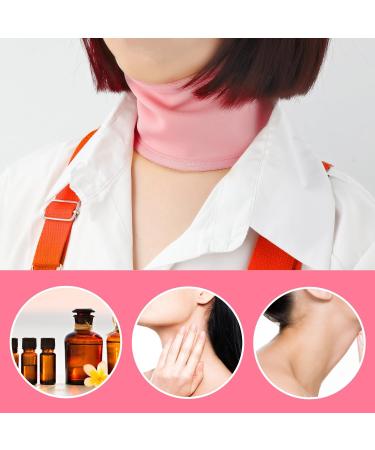 Reusable Pink Castor Oil Pack Massage Belt Set for Neck & Belly - Non-Expired TPU Oil Packs for Soothing Relief - Buy Online on GoSupps.com