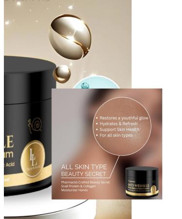 LL Supplement Anti-Wrinkle Hand Neck & Face Cream - Buy Online on GoSupps.com