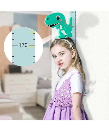 3D Dinosaur Baby Height Chart | Movable Wall Decor for Kids' Rooms | Kindergarten Animal Growth Chart - Buy Online on GoSupps.com