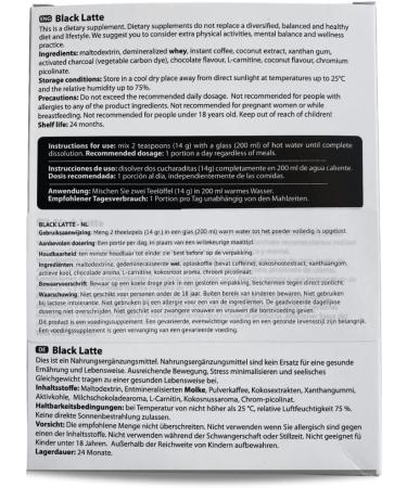 Black Latte by Hendels Garden - Slimming Coffee for Weight Loss | International Shipping Available - Buy Online on GoSupps.com