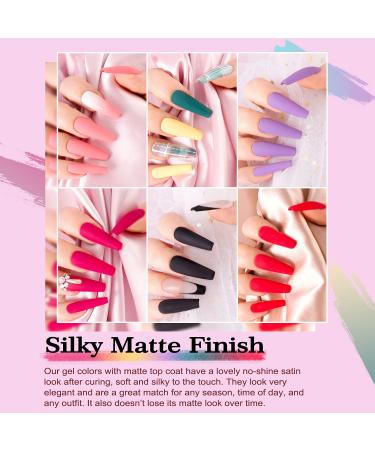 Lavender Violets UV Gel Nail Polish Kit - 18 Colors for Home Nail Salon & Art - Buy Online on GoSupps.com