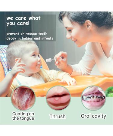 Generous 60/102 Pieces Baby Tongue & Mouth Cleaner Set | Soft Gauze Toothbrush for Newborn Oral Care | Disposable Gentle & Safe with Silicone Fingerlings - Buy Online on GoSupps.com