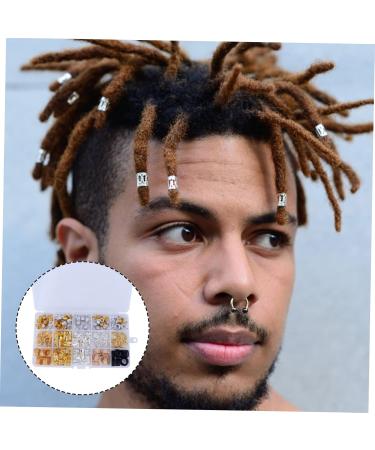 minkissy Hair Braiding Jewelry Hair Cuffs Tubes Dreadlocks Hair Beads Hair Braiding Beads Dreadlock Hair Tube Dreadlocks Ring Decorative Beads Dread Locks Ring Big Hole Hair Accessories - Buy Online on GoSupps.com