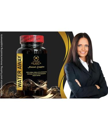 OLANTA TRADE SOLUTION Water Away Complex - Diuretic Water Pills Water Pills Vitamins Milk Thistle Natural Capsules for Water Away for Men Fast Acting Natural Water Away Pills - 2 Bottles - Buy Online on GoSupps.com