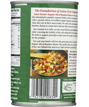 Native Forest Bamboo Shoots 14 oz - Premium Quality Organic Bamboo Shoots - Buy Online on GoSupps.com