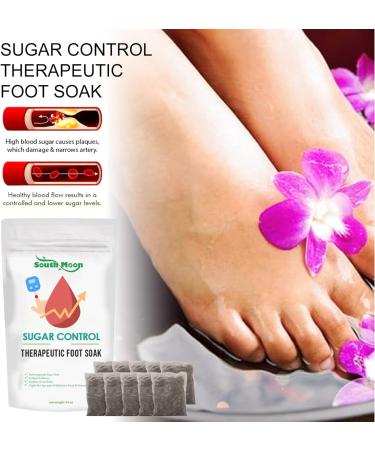 Healthify Sugar Control Therapeutic Foot Soak Sugar Control Therapeutic Foot Soak Bag Natural Therapeutic Foot Soak bag Blood Sugar Control Therapeutic Foot Soak (2 Pack) - Buy Online on GoSupps.com