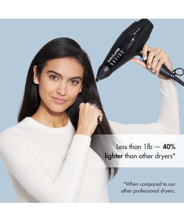 BaBylissPRO Nano Titanium Hair Dryer - 2000 Watt Professional Blow Dryer for Faster Drying | International Shipping Available - Buy Online on GoSupps.com