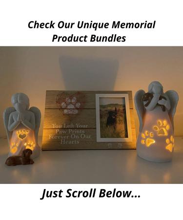 OakiWay Dog Memorial Candle Holder - Beautifully crafted tribute to your beloved pet - Buy Online on GoSupps.com