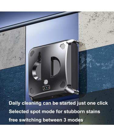 emobwdy Window Cleaner Robot | Smart Square Glass Cleaning Robotic W/ 3000 Strong Suction/Remote Control/40ml Water Tank | Window Cleaning Tool For Windows/Tiles/Class Door White - Buy Online on GoSupps.com