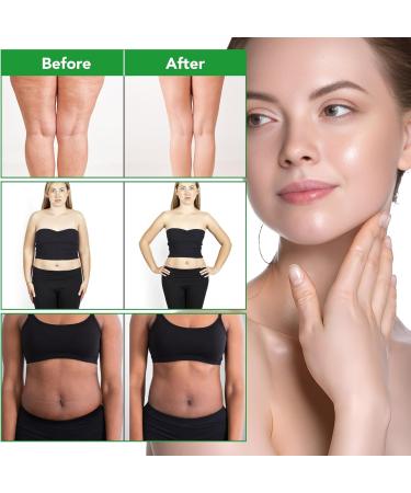 Anti Cellulite Massage Oil & Collagen Lifting Serum - Anti Aging Body Oil for Face Neck Thighs | 250ML - Buy Online on GoSupps.com