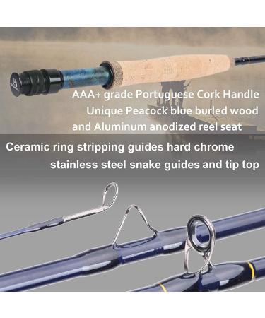 Maximumcatch Performance Nymph Fly Rod - 10FT Carbon Fiber AAA+ Cork Handle 2/3/4wt 4-Part Travel Design with Cordura Tube | Ideal Fly Fishing Gear - Buy Online on GoSupps.com