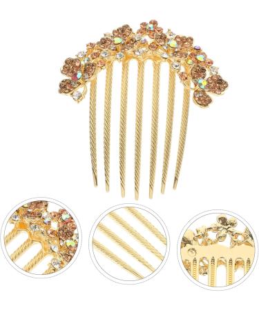 minkissy Hair Jewelry Bridal Hair Comb Bridal Hair Accessories Hair Combs for Women Accessories Diamond Hair Accessories Prom Hair Accessories Rhinestones Back of Head Bride Wedding - Buy Online on GoSupps.com