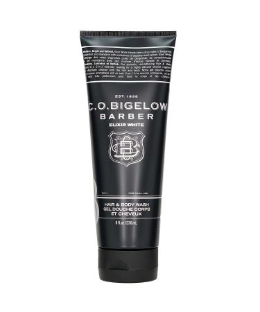 C.O. Bigelow Men's Hair and Body Wash Elixir White No. 1607 - 8 fl oz | Citrus & Bergamot Moisturizing Shampoo & Cleanser - Buy Online on GoSupps.com
