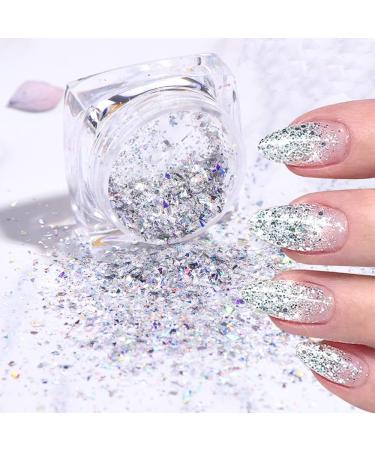 GZSYY Nail Glitter Powder - 6 Colors Holographic Nail Art Sequins for Stunning Nails | International Shipping Available - Buy Online on GoSupps.com