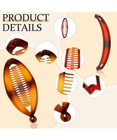 20-Piece Vintage Banana Hair Clips Set for Women and Girls - Buy Online on GoSupps.com
