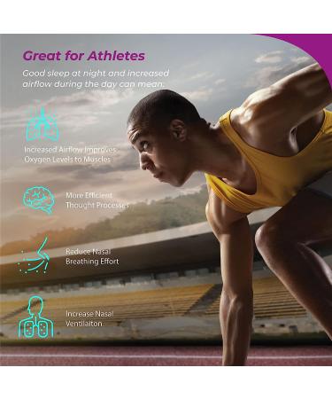 Nasal Sports Breathing Aid - Improve Athletic Performance with Nasal Dilator for Enhanced Airflow - Buy Online on GoSupps.com
