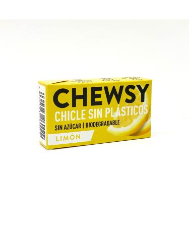 CHEWSY Chewsy Natural Lemon Plant-based Plastic-free Gums 15g