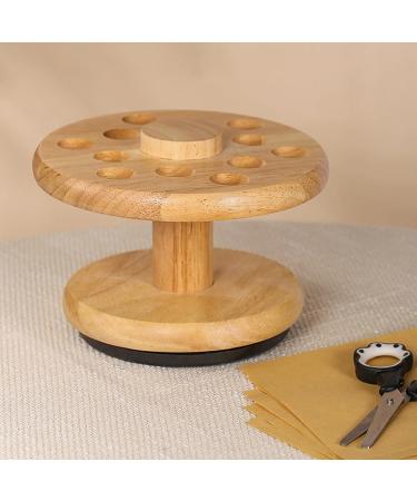 Wooden Holder Shears Organizer Shear Holder Hairdressing Scissors Holders Professional Scissor Storage Organizer Perfect and Suitable Tool for Home and Salons - Buy Online on GoSupps.com