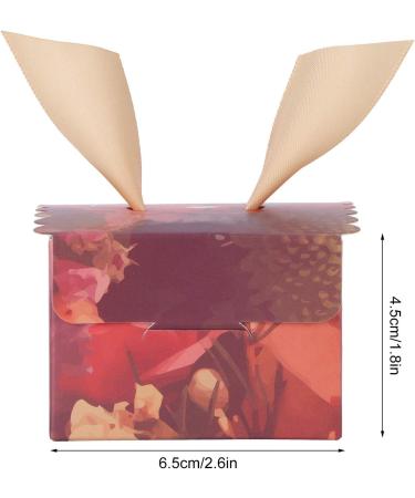 JUOPZKENN 25Pcs Gift Candy Box Wedding Candy Box for Party Christmas Birthday Weddings Supplies(European retro flower) - Buy Online on GoSupps.com