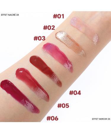  Tewzafiya Lip Gloss - Moisturizing Gloss for Luminous Lips Nourishing Plumping Moisturizing Lipstick with a Natural Effect - Buy Online on GoSupps.com