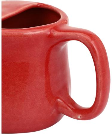 Spill-Proof Ceramic Neti Pot with 5 Sachet Neti Salt - Red Color | 250 ML Capacity - Buy Online on GoSupps.com