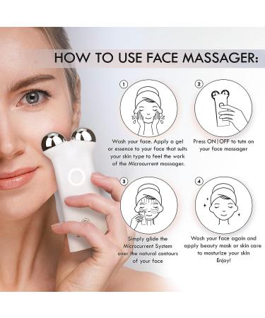 Sofida Anti Aging Microcurrent Face Lift Device - Wrinkle Reducing & Skin Tightening Facial Massager for At-Home Therapy - Buy Online on GoSupps.com