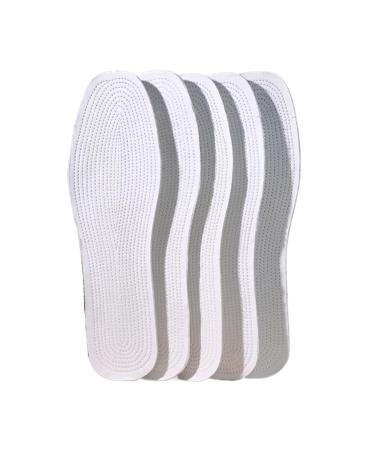 Cloth Insole Breathable Thousand Layers Cloth Sole Pads Men Women Deodorization Absorbent Insoles(40) 40 D
