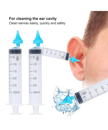 Ear Wax Syringe Set - 4pcs 30ml Ear Irrigation Syringe for Children & Adults - Ear Wax Cleaner & Remover Tool - Buy Online on GoSupps.com