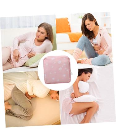 Soesfoufu 4-Pack Women's Travel Storage Bags | Bandage Breastfeeding & Sanitary Towel Organizer | Essential Cosmetic & Nervous Pockets - Buy Online on GoSupps.com
