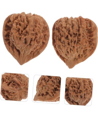 Beavorty 2-St Walnut Fitness Handball Massage Balls - Stress Relief & Finger Training Devices - Buy Online on GoSupps.com