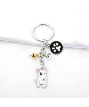 Ensianth Dog Keychain | Perfect Gifts for Dog Lovers | Puppy Paw Print Keyring for Dog Owners - Buy Online on GoSupps.com
